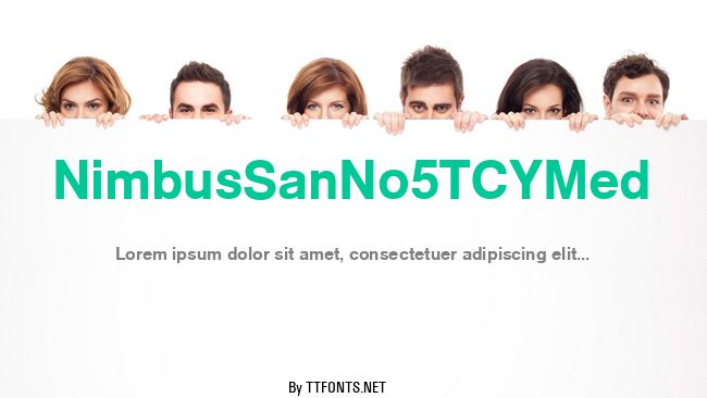 NimbusSanNo5TCYMed example