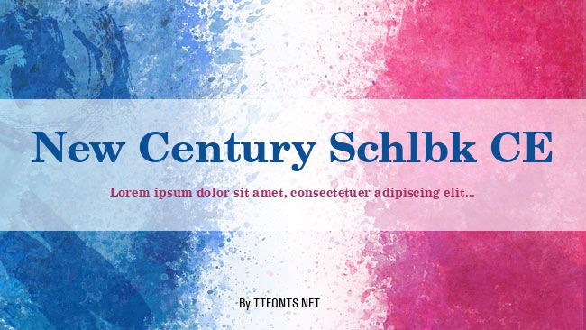 New Century Schlbk CE example