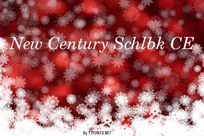 New Century Schlbk CE example