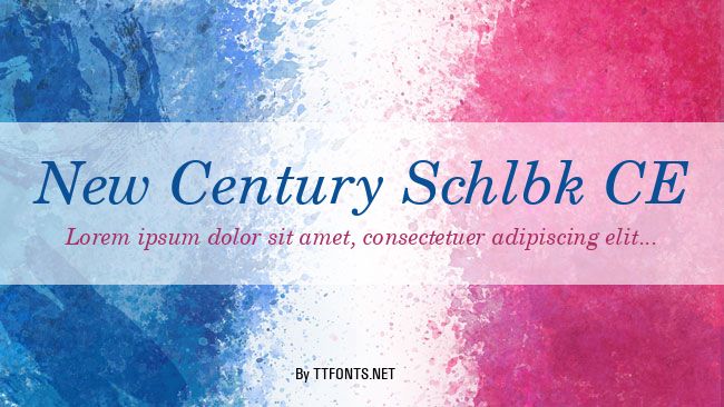 New Century Schlbk CE example
