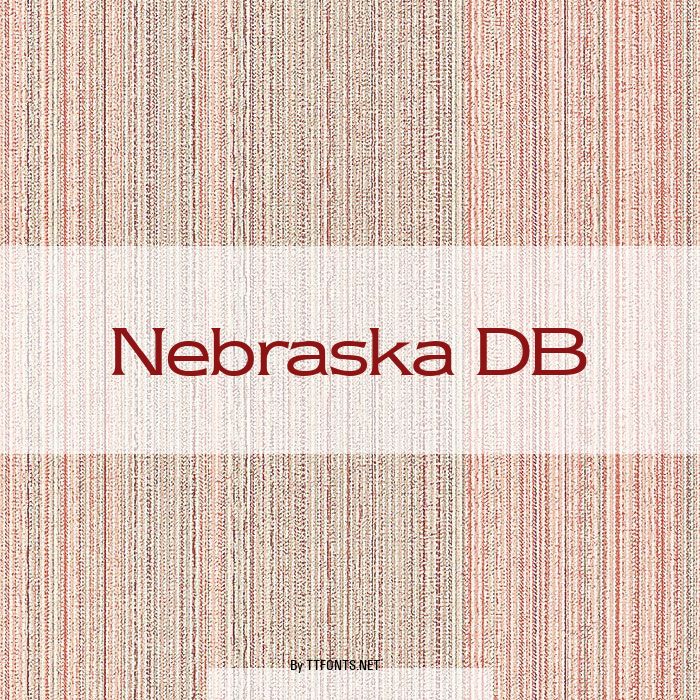 Nebraska DB example