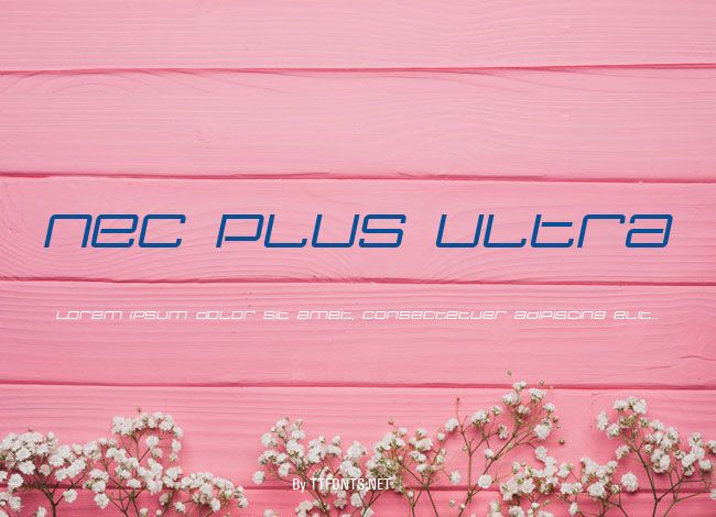 Nec plus ultra example