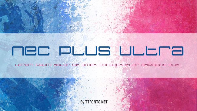 Nec plus ultra example