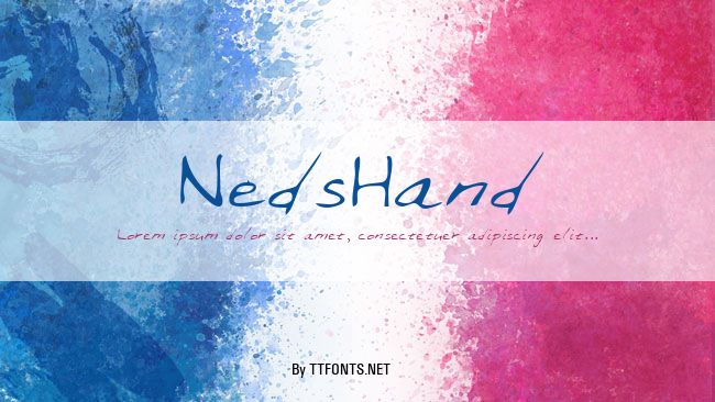 NedsHand example