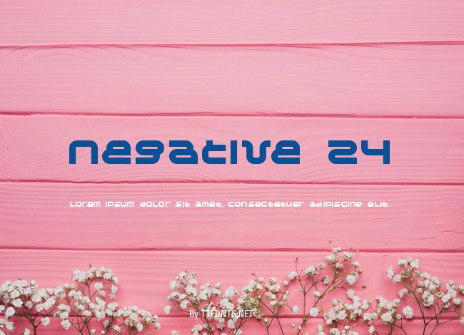 Negative 24 example