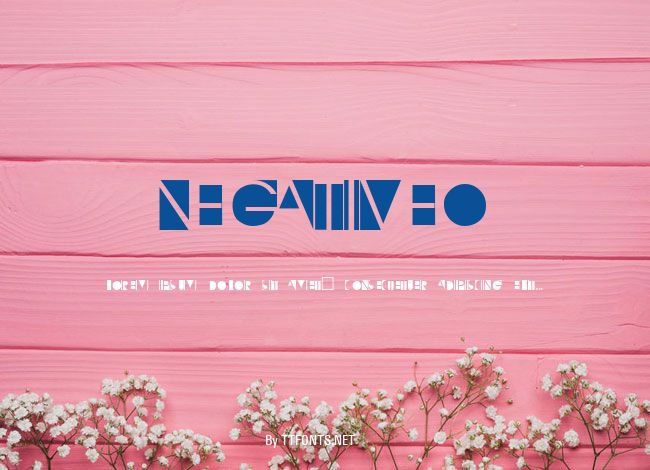 NegativeO example