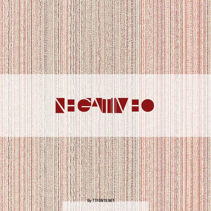 NegativeO example