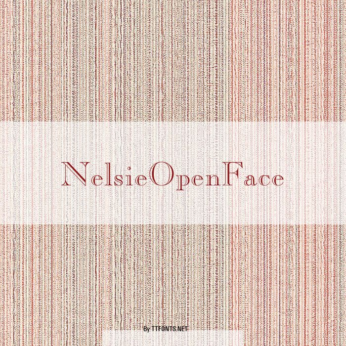 NelsieOpenFace example