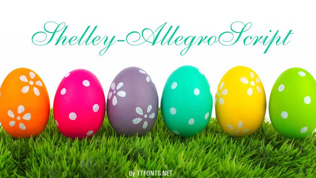 Shelley-AllegroScript example