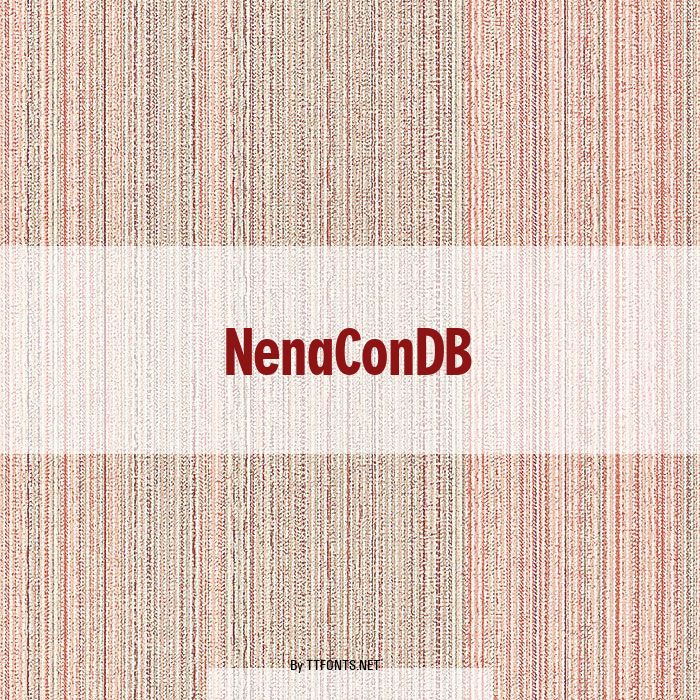 NenaConDB example
