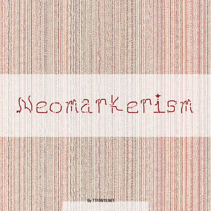 Neomarkerism example