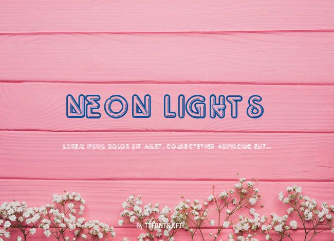 Neon Lights example