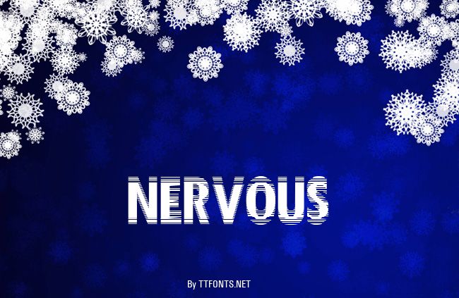 Nervous example