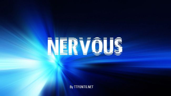 Nervous example