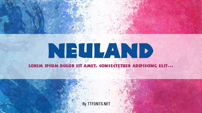 Neuland example