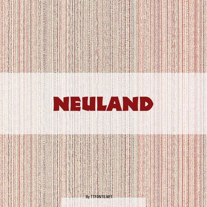 Neuland example