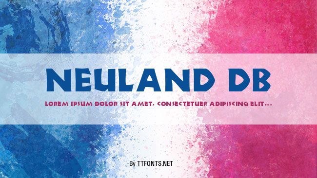 Neuland DB example
