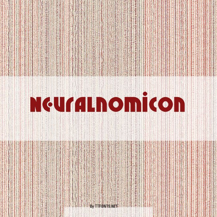 Neuralnomicon example