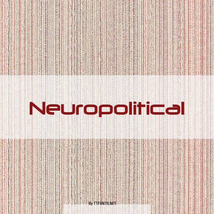 Neuropolitical example