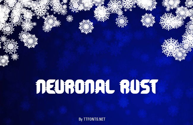 Neuronal Rust example