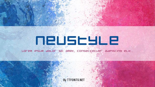Neustyle example