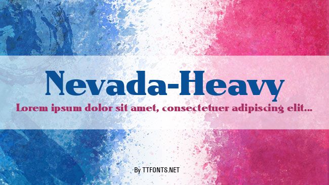 Nevada-Heavy example