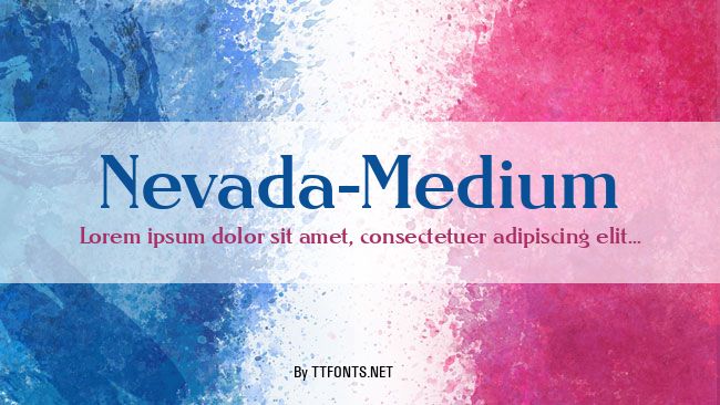 Nevada-Medium example