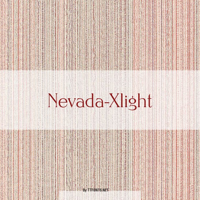 Nevada-Xlight example