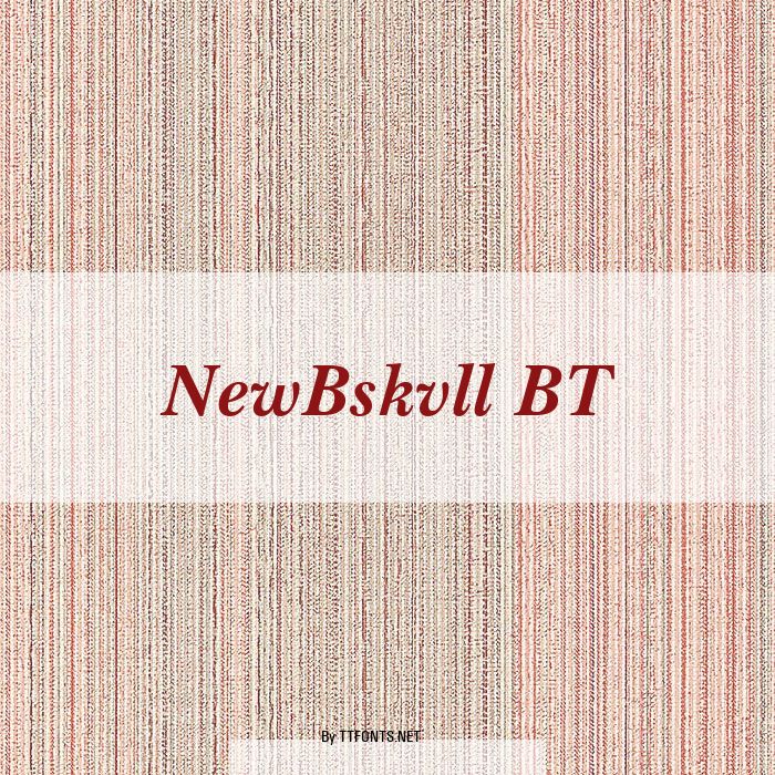 NewBskvll BT example