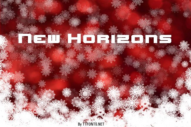 New Horizons example
