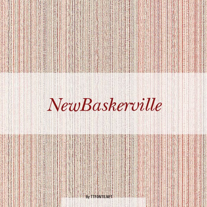 NewBaskerville example