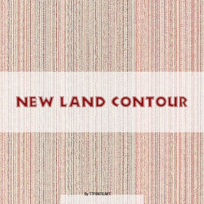 New Land Contour example
