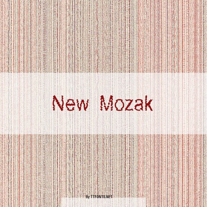 New Mozak example