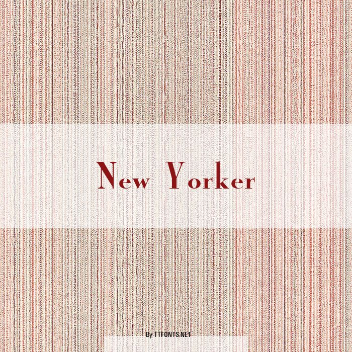 New Yorker example