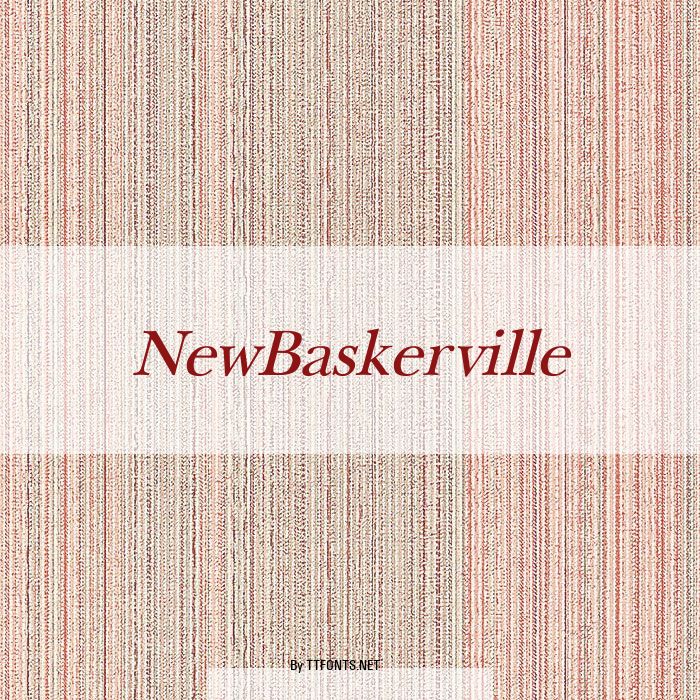 NewBaskerville example