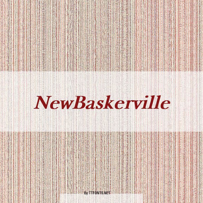 NewBaskerville example