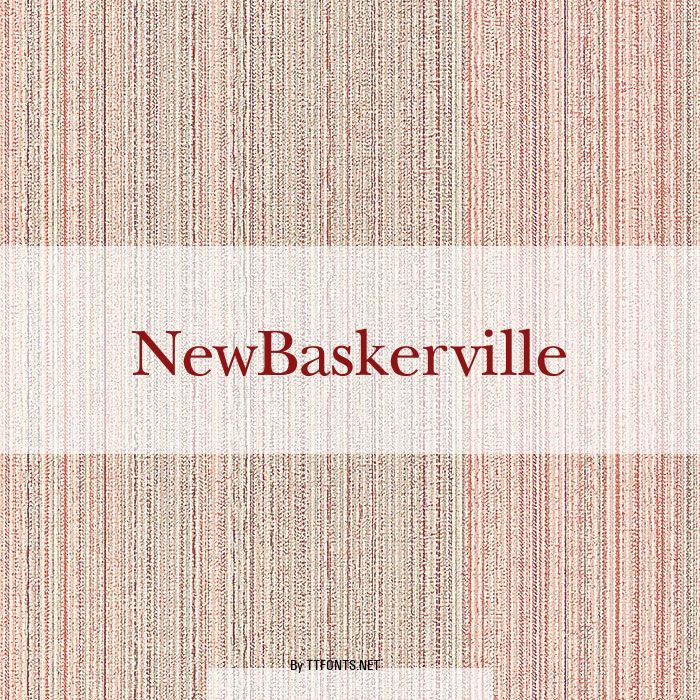 NewBaskerville example