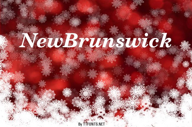 NewBrunswick example