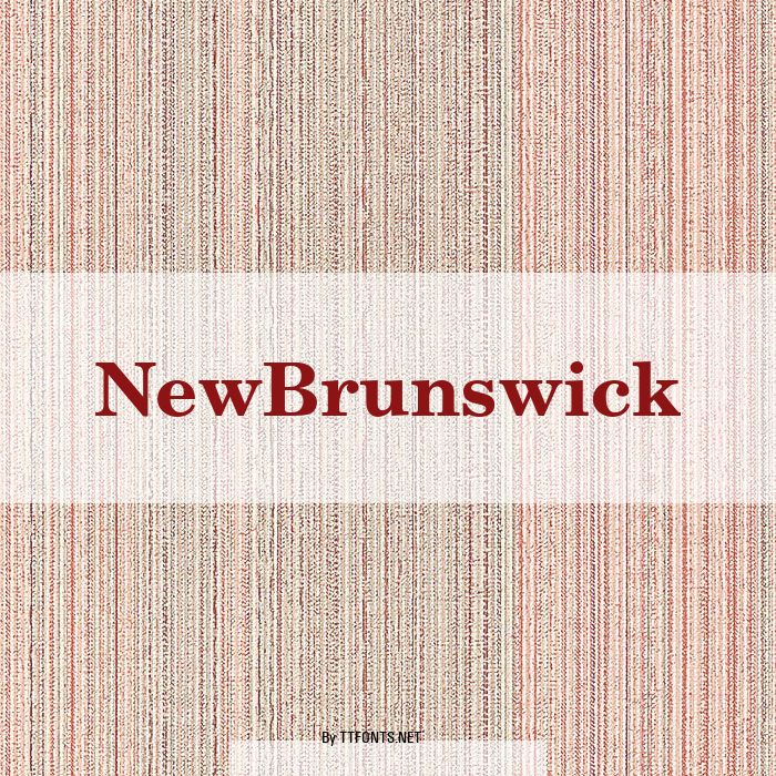 NewBrunswick example