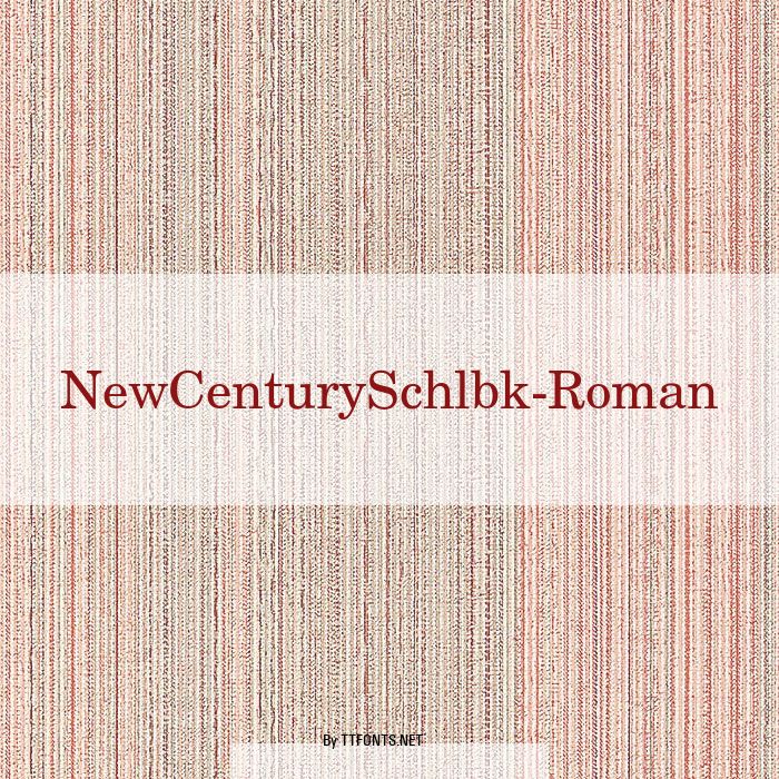NewCenturySchlbk-Roman example
