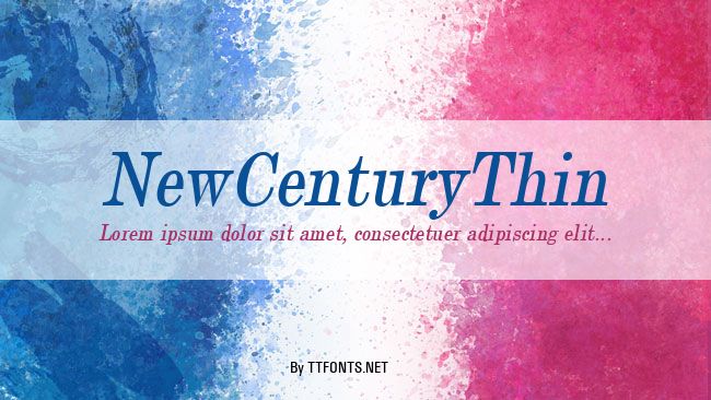 NewCenturyThin example