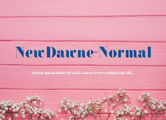 NewDawne-Normal example