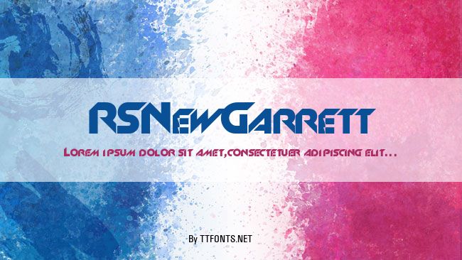 RSNewGarrett example