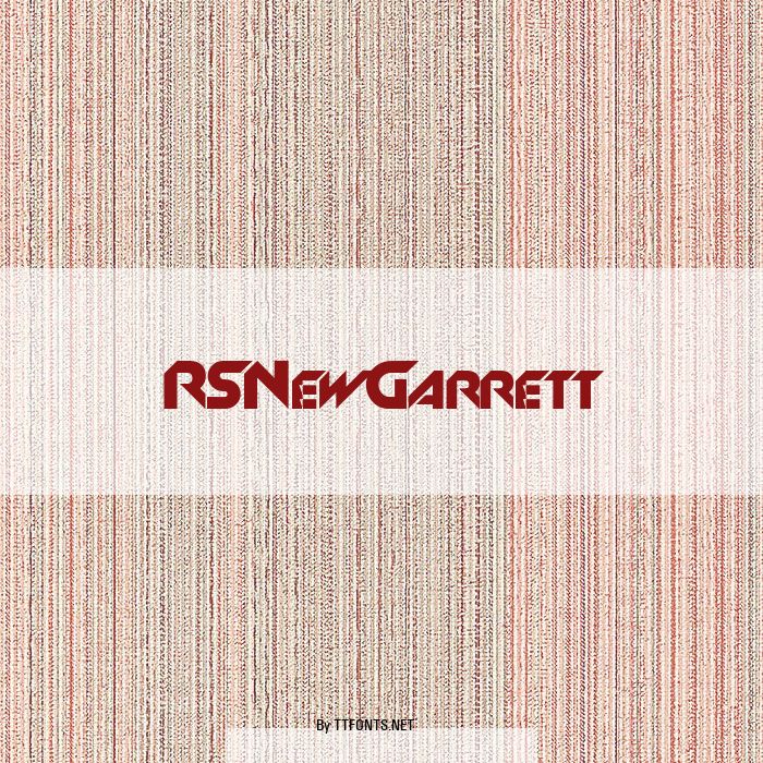 RSNewGarrett example