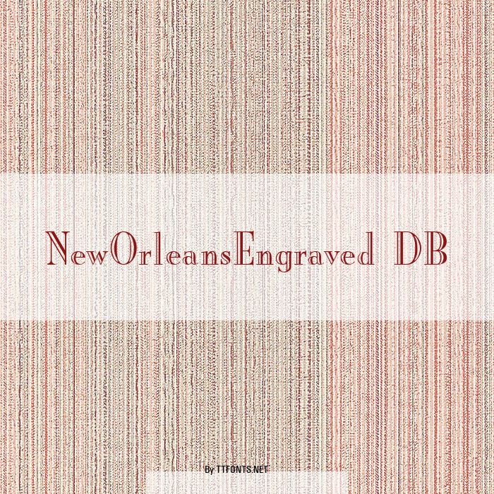 NewOrleansEngraved DB example