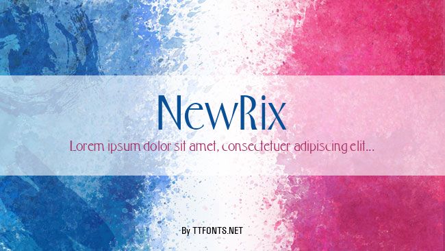 NewRix example