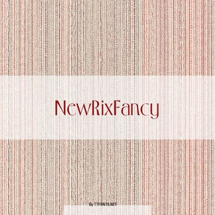 NewRixFancy example