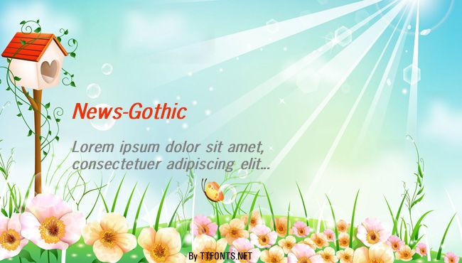 News-Gothic example