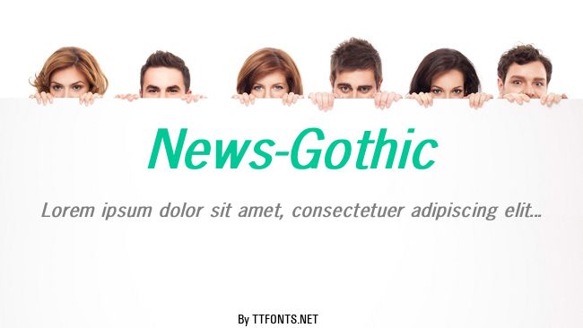 News-Gothic example