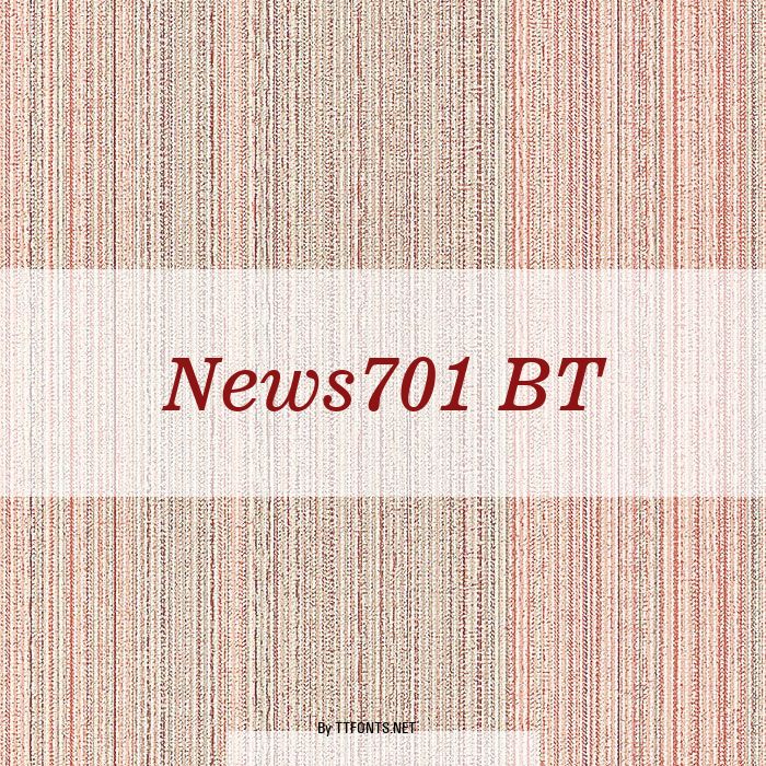 News701 BT example